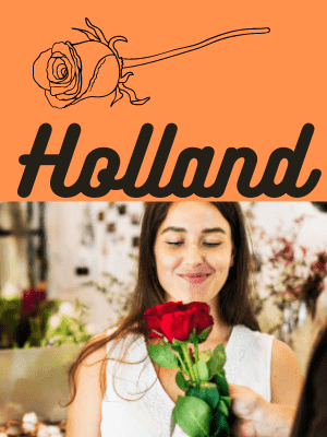 Flower delivery to Netherlands